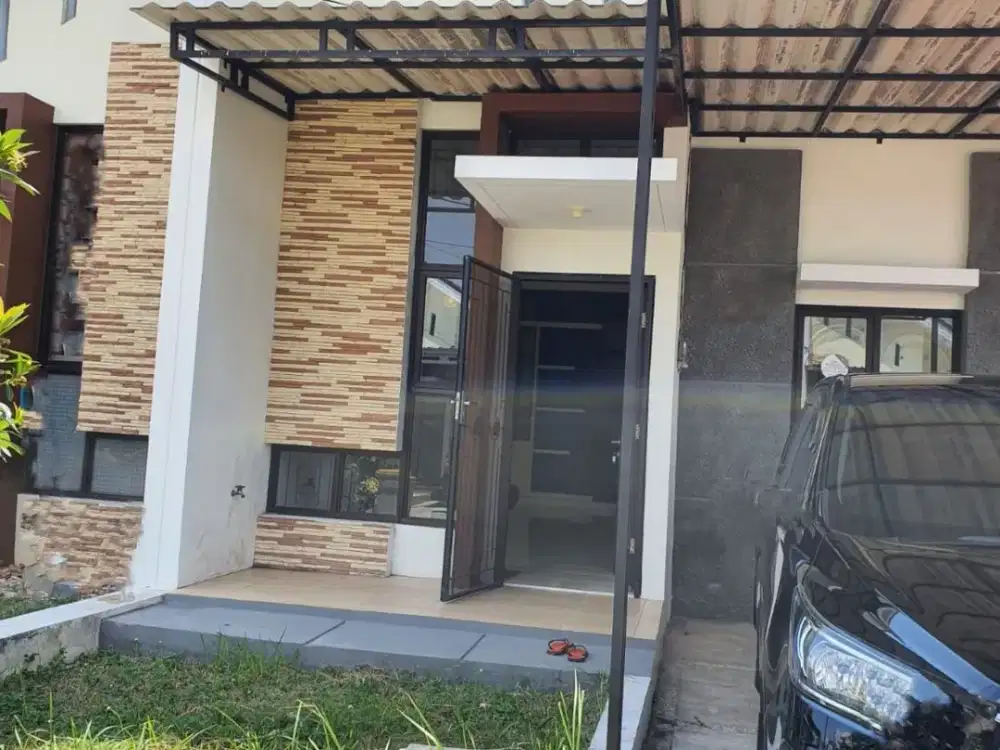 Dijual Cepat Rumah SHM 1,5 lantai full renov di komplek cluster GreenAra Residence Harapan Indah Bekasi