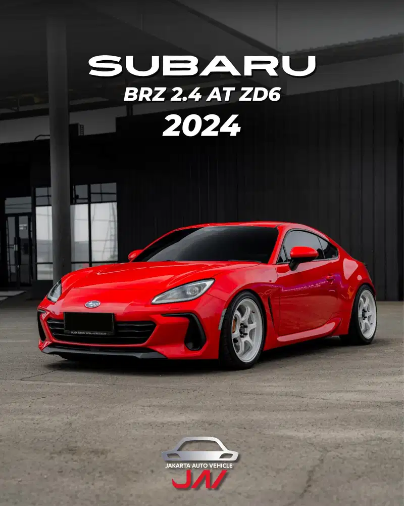 SUBARU BRZ 2.4 AT ZD6 2024 / LOW ODO / LIKE NEW / MINT CONDITION
