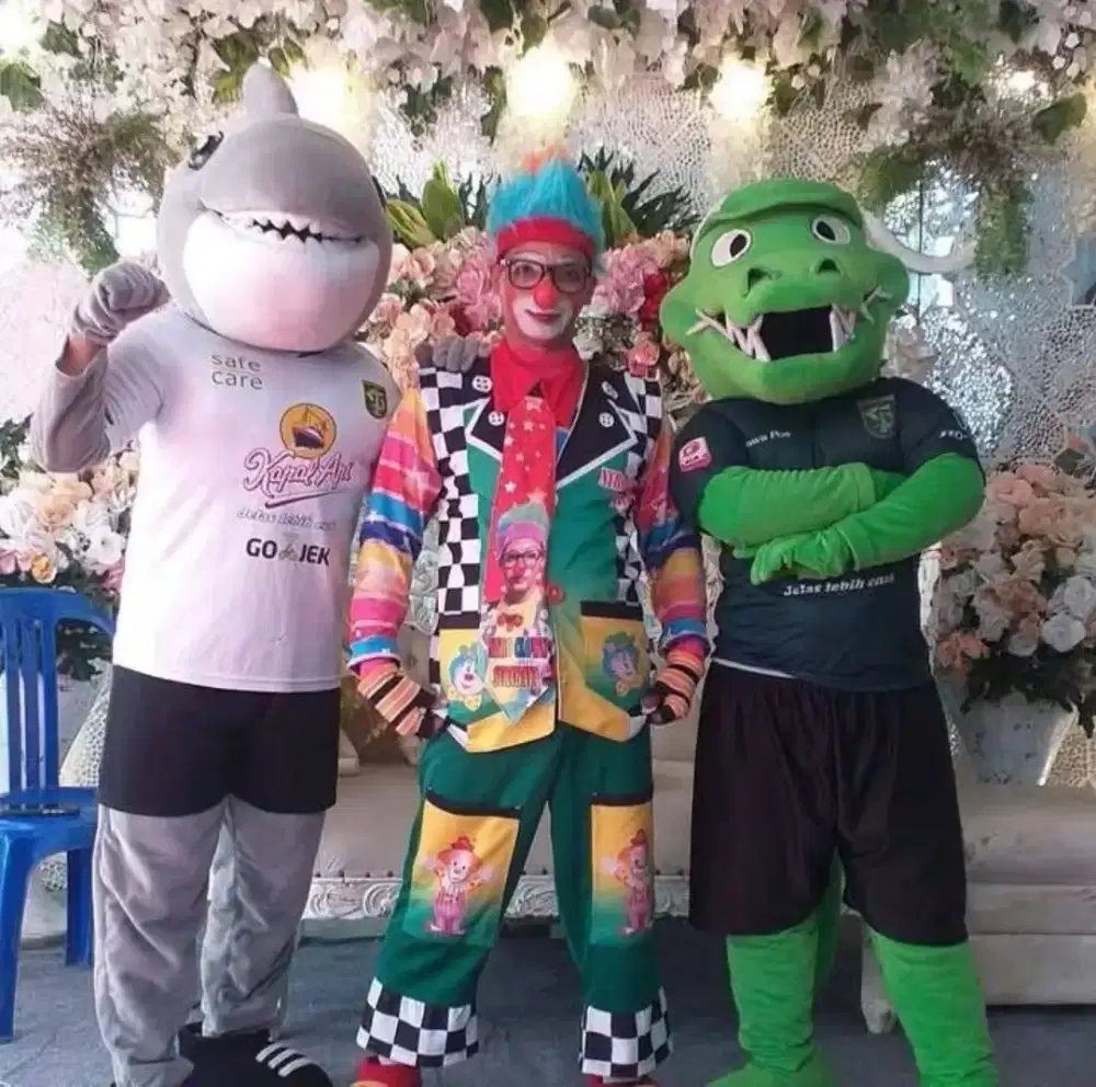 MC Badut Sulap dan Karakter Lucu