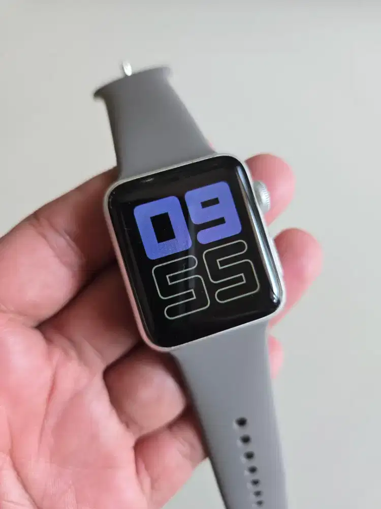 Apple Watch 3 38mm GPS Silver Normal Murah