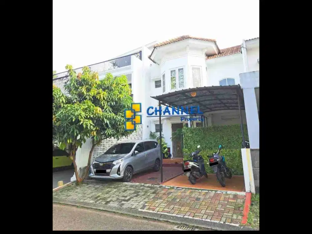 Jual Rumah Murah 2 Lantai SHM dalam Cluster Delatinos BSD, Dn