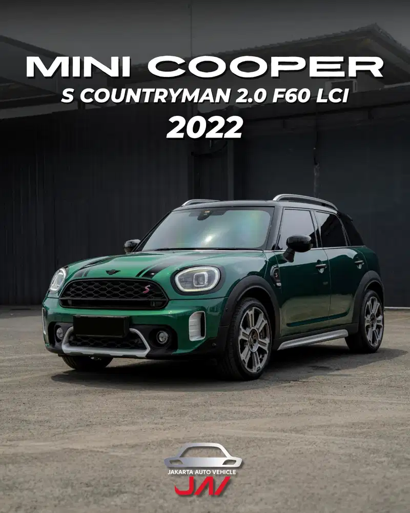 MINI COOPER S COUNTRYMAN 2.0 F60 LCI 2022 / LOW ODO / LIKE NEW