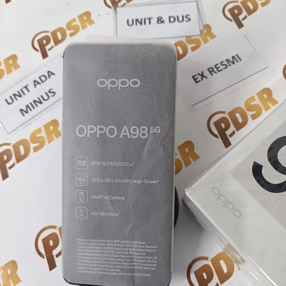 OPPO A98 5G UNIT & DUS 8/256GB DREAMY BLUE EX RESMI (MINUS LCD)