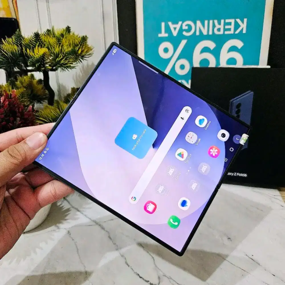 samsung z fold 6 blue ram 12/256gb no minus sein withbox