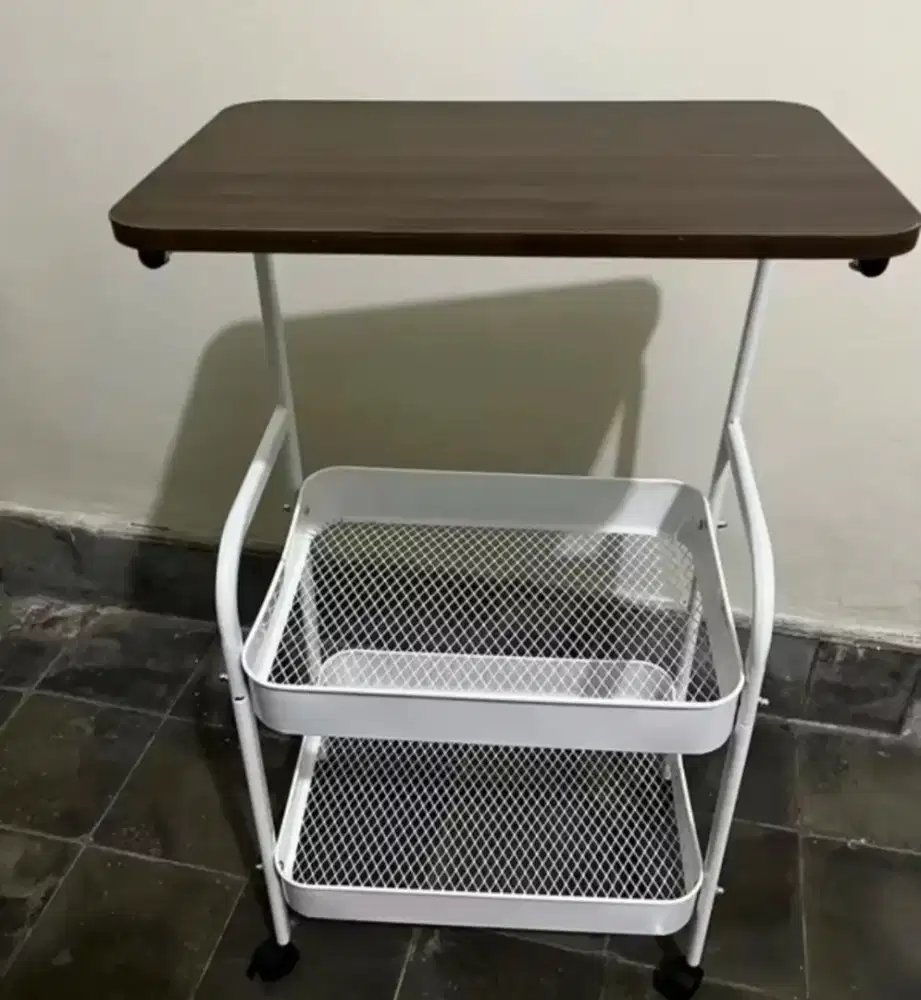 Rak meja bahan besi baja anti karat