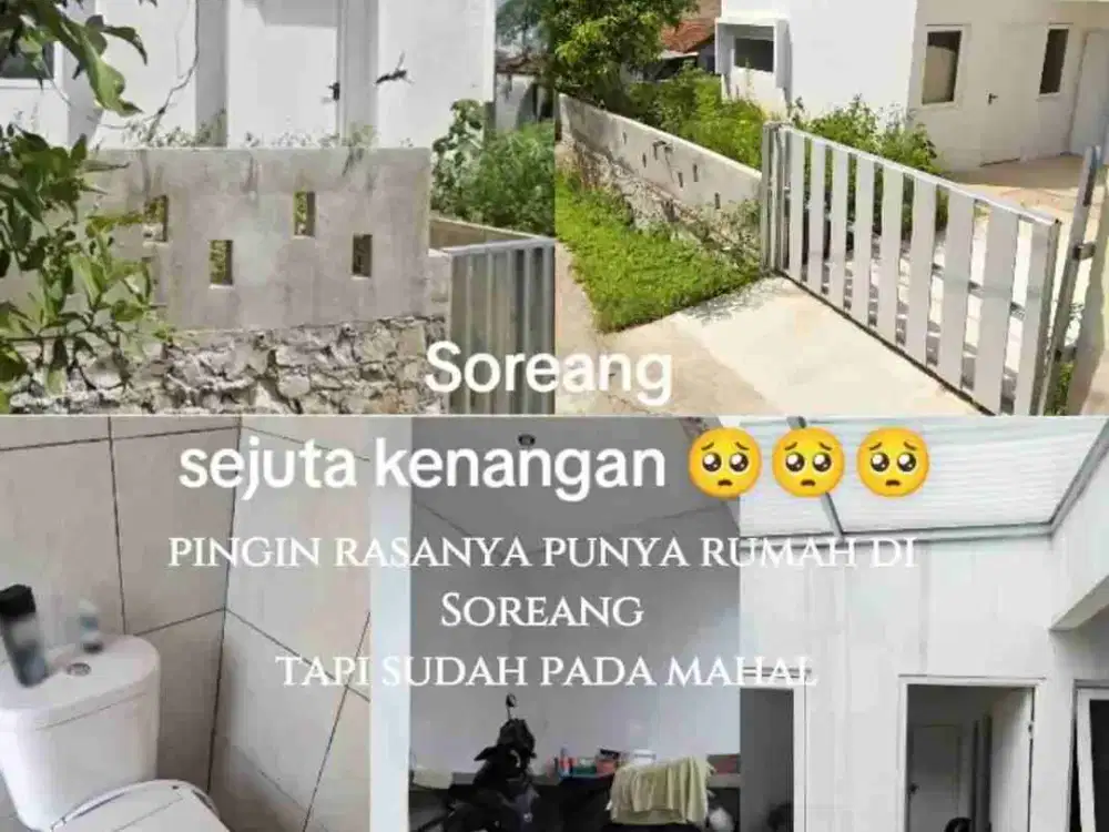 Rumah siap huni di Soreang Bandung