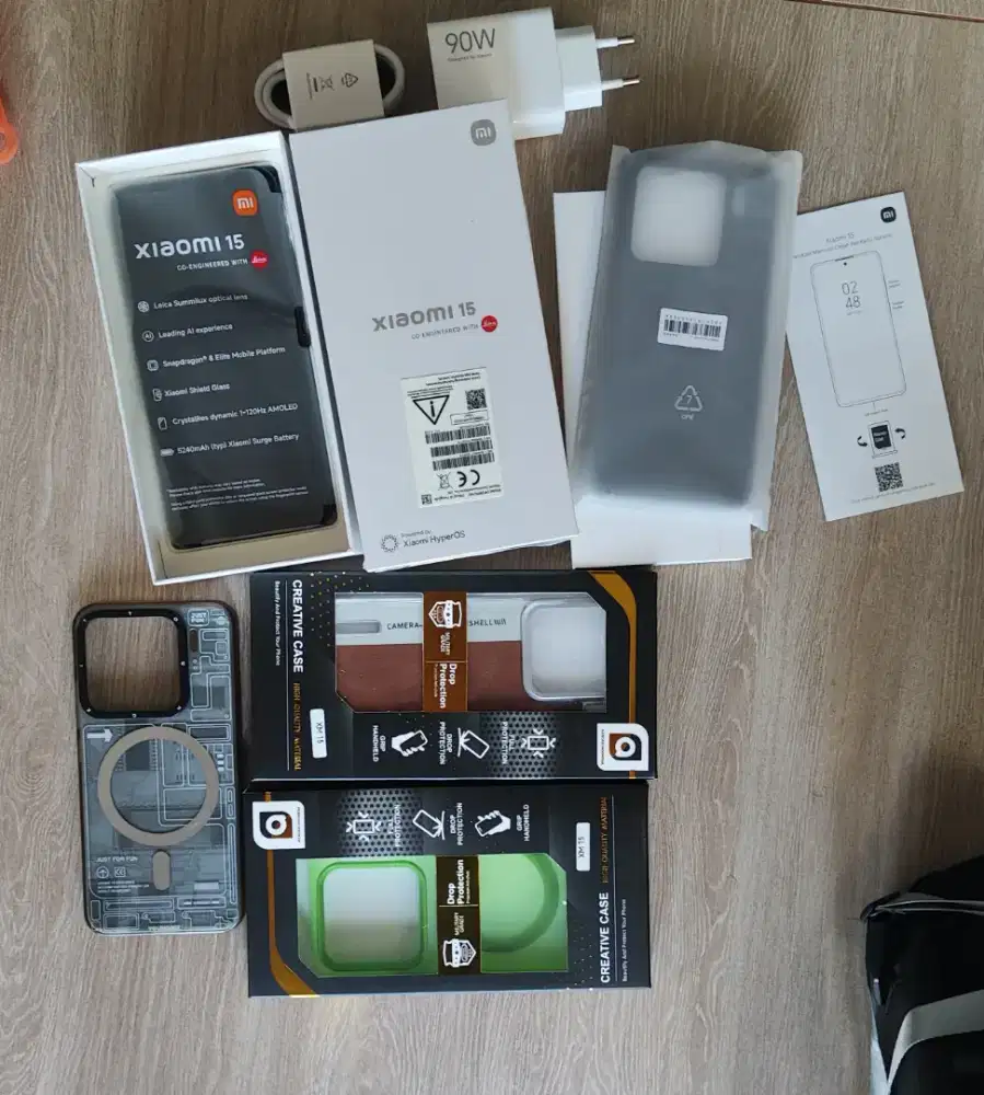 Xiaomi 15 12/512 Hitam Like NEW full bonus