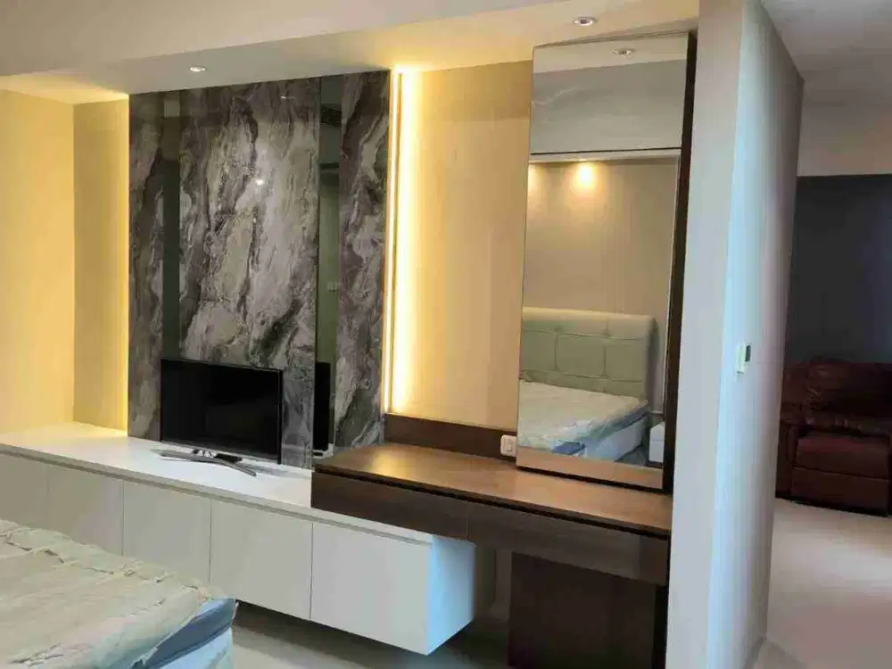 siap huni 1 bedroom apartemen u residence tower 1 dekat uph dan supermal Karawaci