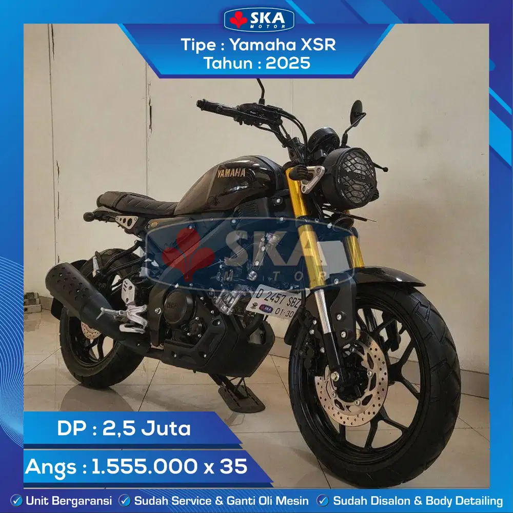 Yamaha XSR Tahun 2025