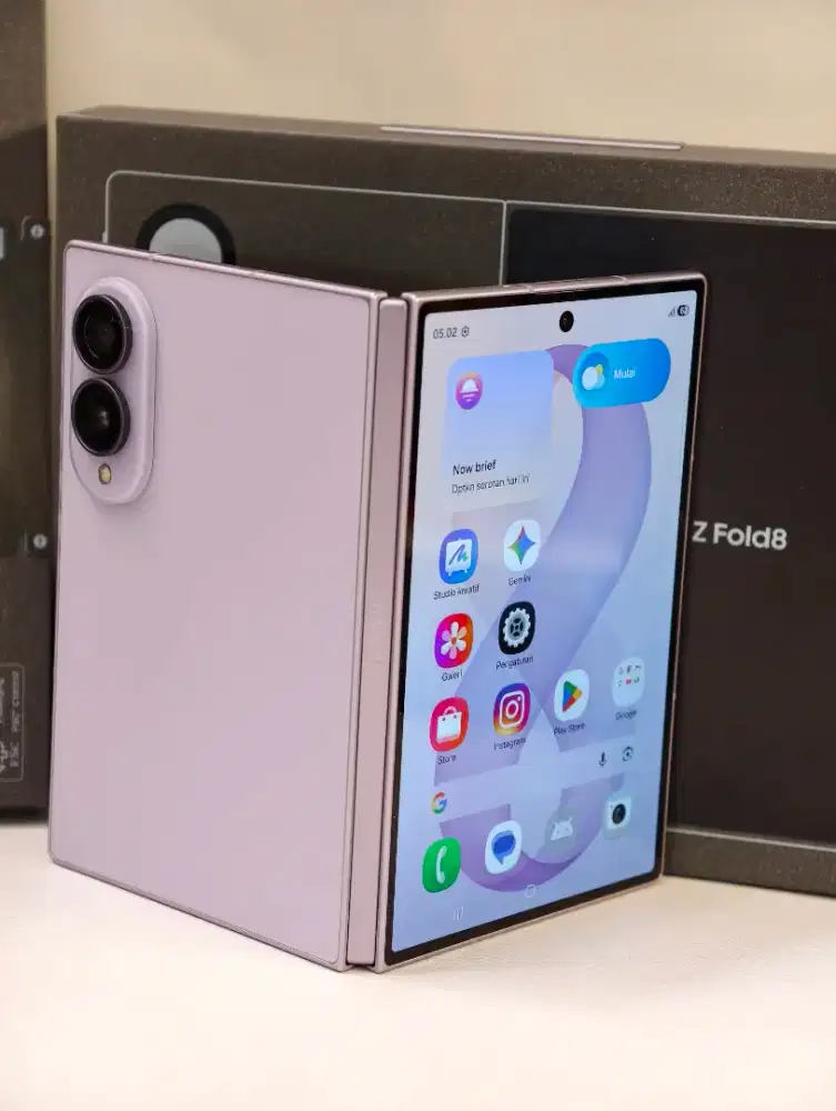 Samsung Galaxy Z fold 8 12/512 second resmi 3 minggu an