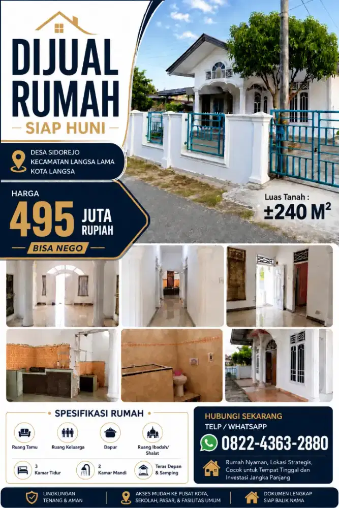 DIJUAL SEGERA, NEGO‼️