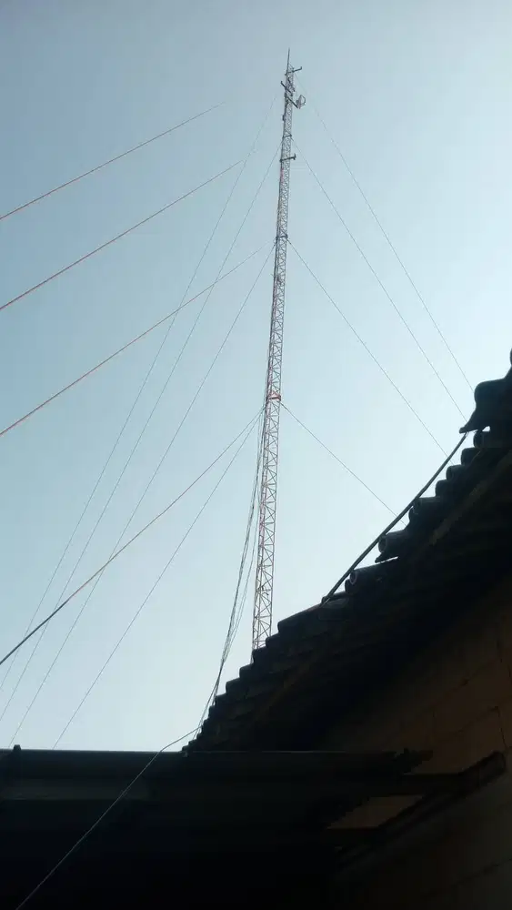 Dijual tihang wifi triangle 25cm bekas di Karawang
