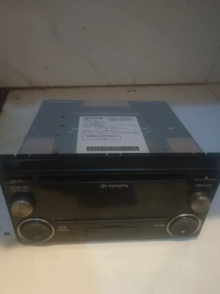 HEAD UNIT TOYOTA ORIGINAL COPOTAN AVANZA