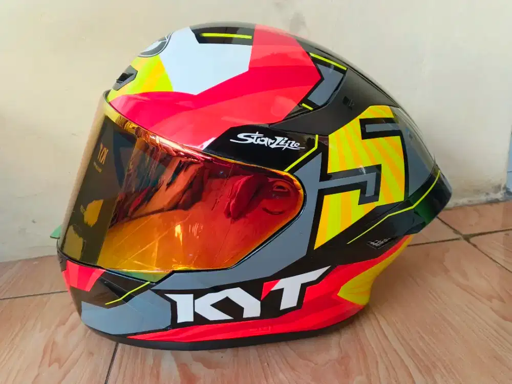 Helm KYT TT Course Jaume Masia Bagus Keren