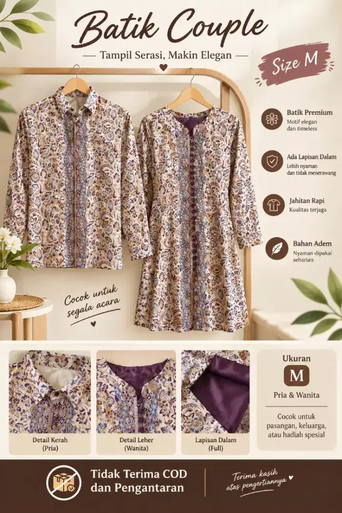 Pakaian Batik Couple
