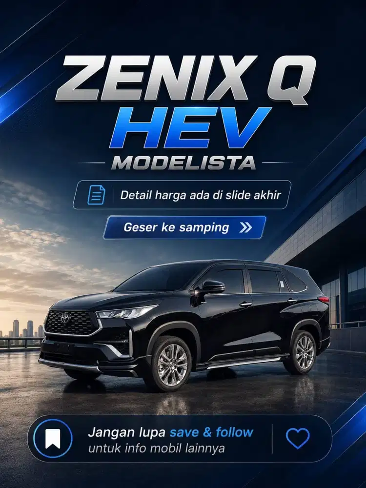 HARGA TERMURAH Innova Zenix Q HEV TSS Modelista 2026