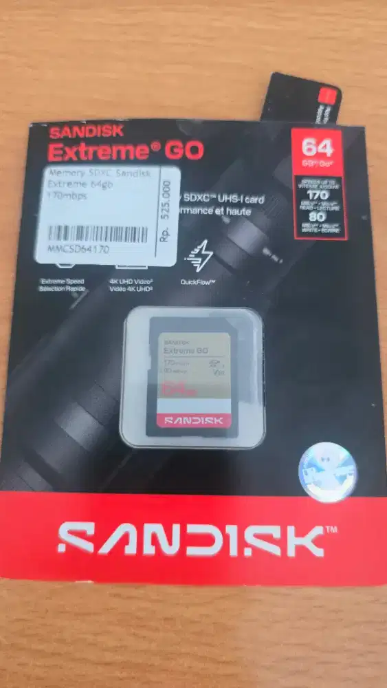 Sandisk extreme Go