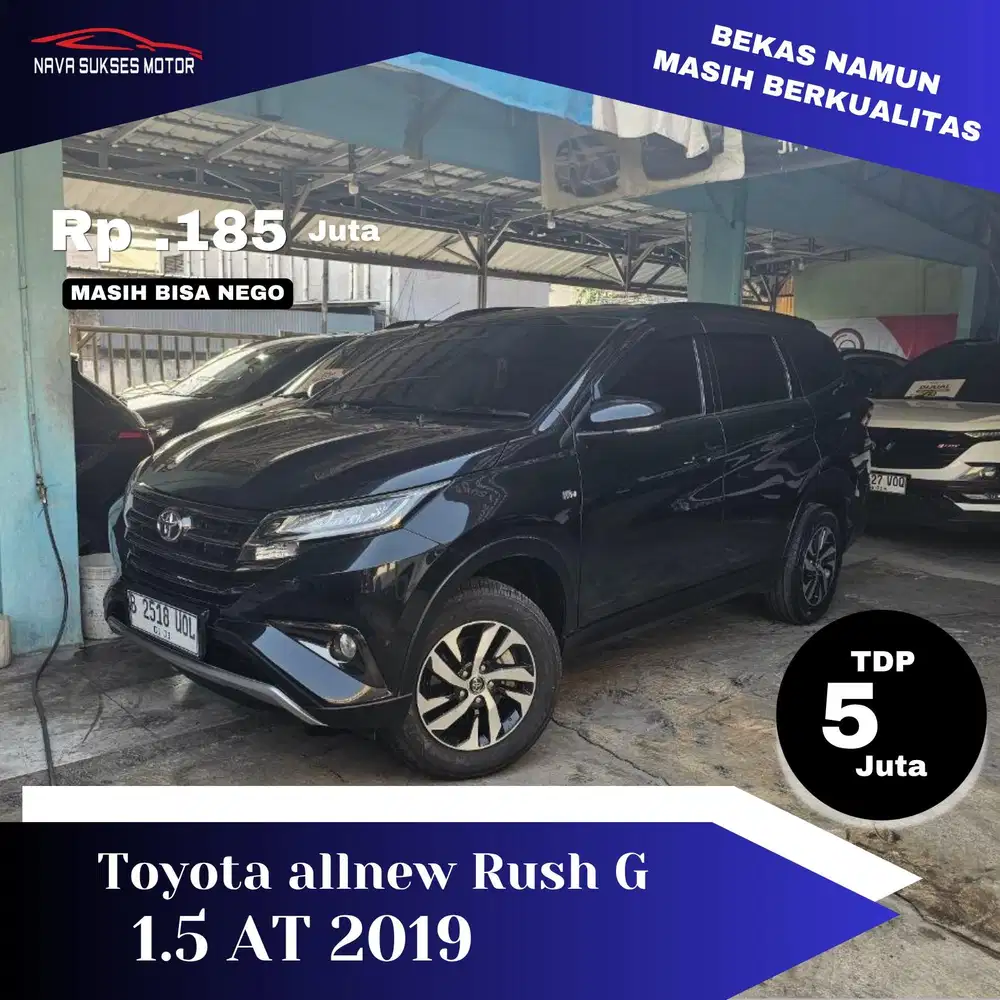 TDP 5 JUTA * RUSH G MATIC 2019 *