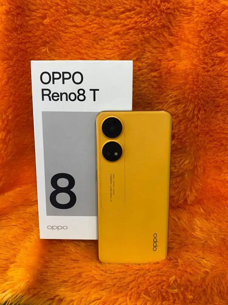 Oppo Reno 8T ram 8/256 orange fullset original #3Gcom