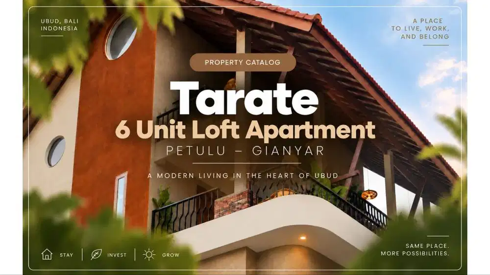 6 UNIT LOFT APARTMENT, PETULU, UBUD