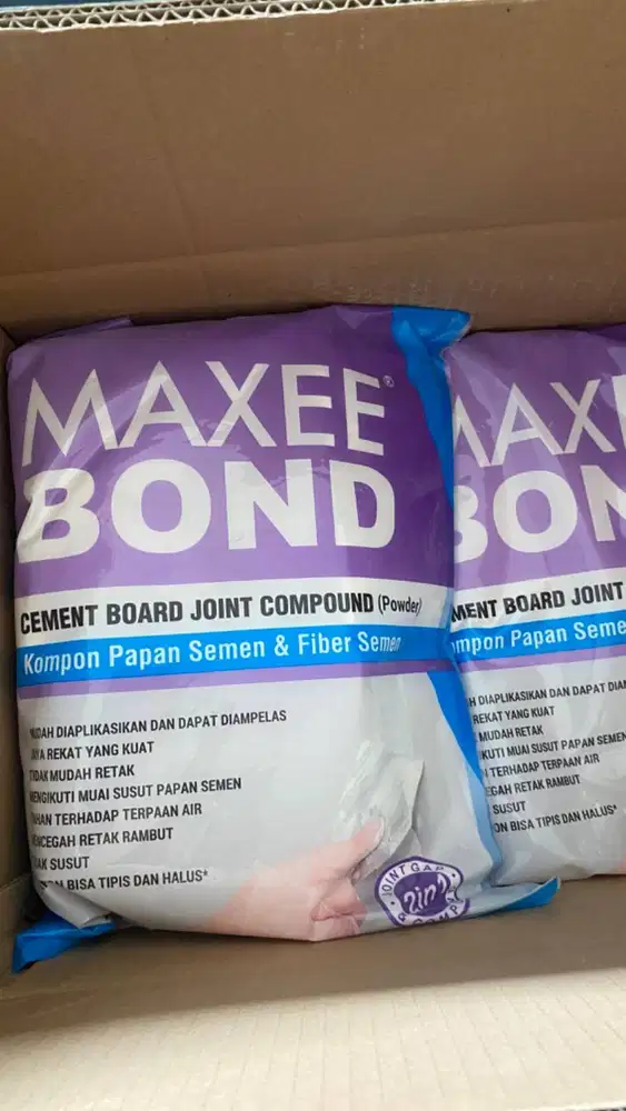 Maxee Bond 5 Kg Dempul papan semen GRC