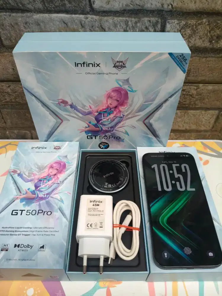 Infinix GT 50 Pro 12/256 Lengkap Like New
