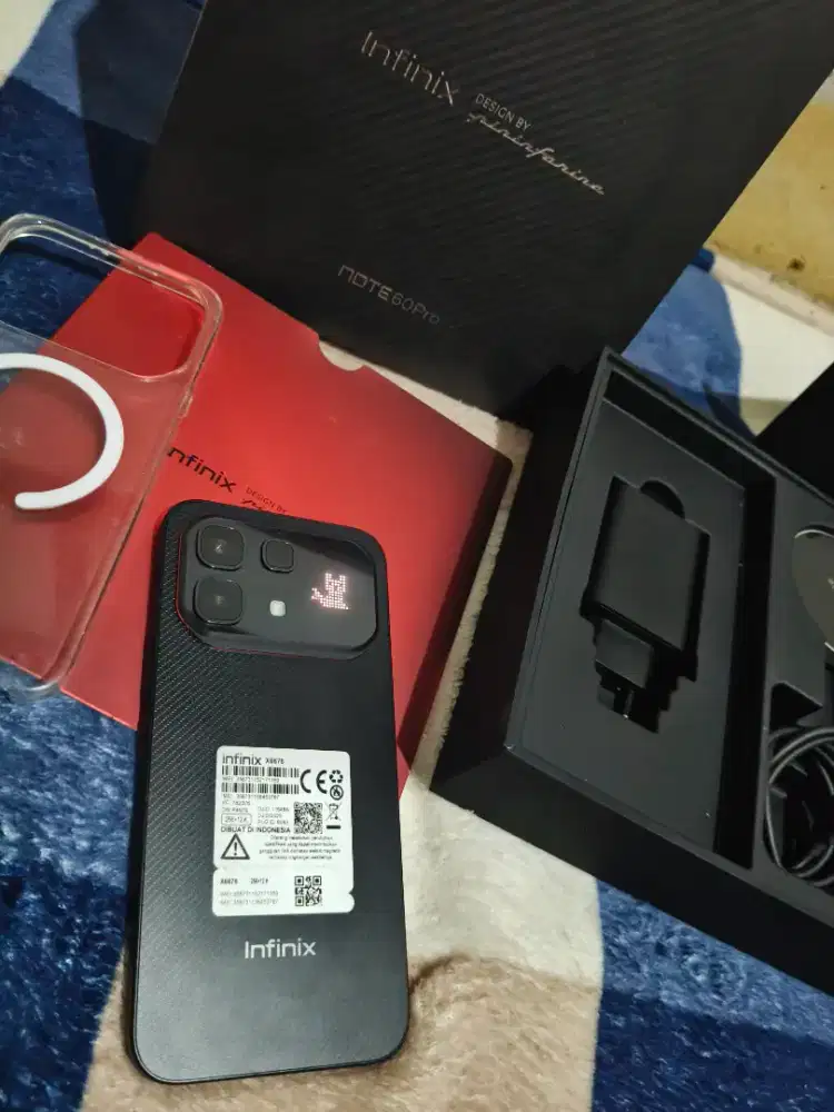 INFINIX NOTE 60 PRO 5G 12+12/256GB limited edition pemakaian 1 bulan