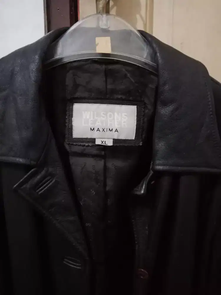 Jaket kulit pria