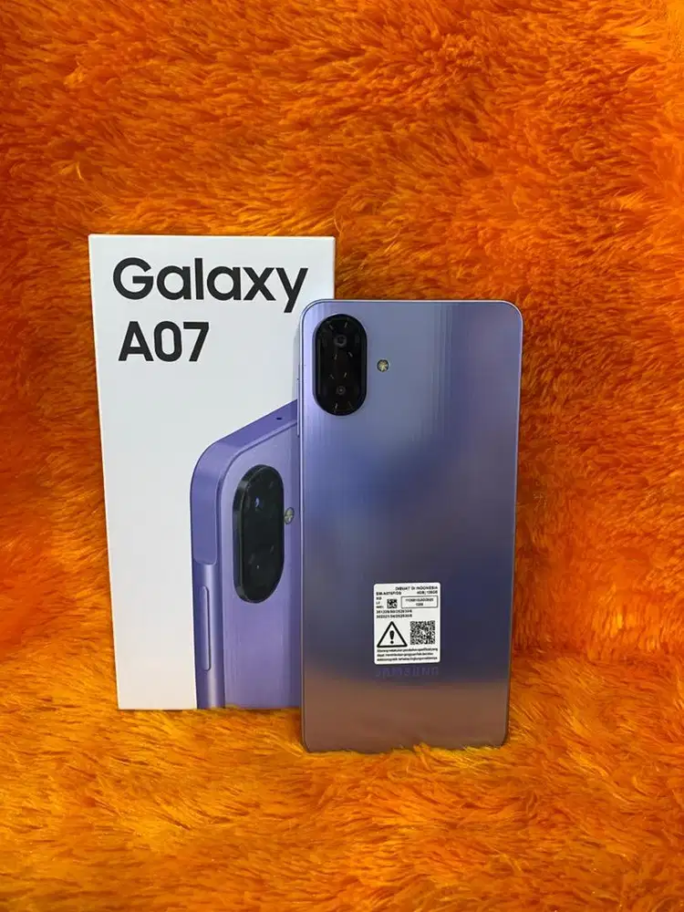 Samsung A07 ram 4/128 purple garansi juni 2027#3Gcom