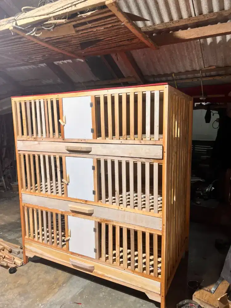 KANDANG KELINCI/AYAM APARTEMEN BERTINGKAT