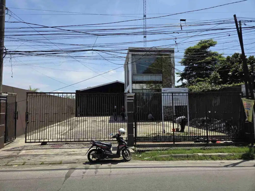 Gudang Di Jalan Utama Parung Bogor Luas 530m Harga Spesial Best Deal Siap Pakai