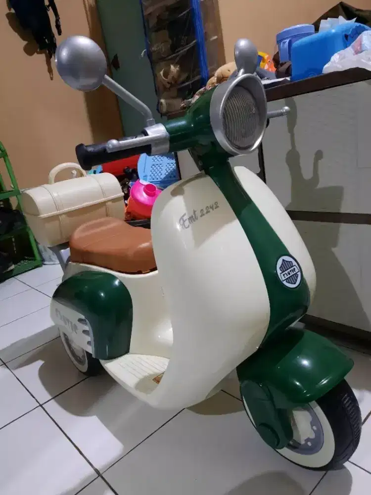 Vespa aki anak 6volt