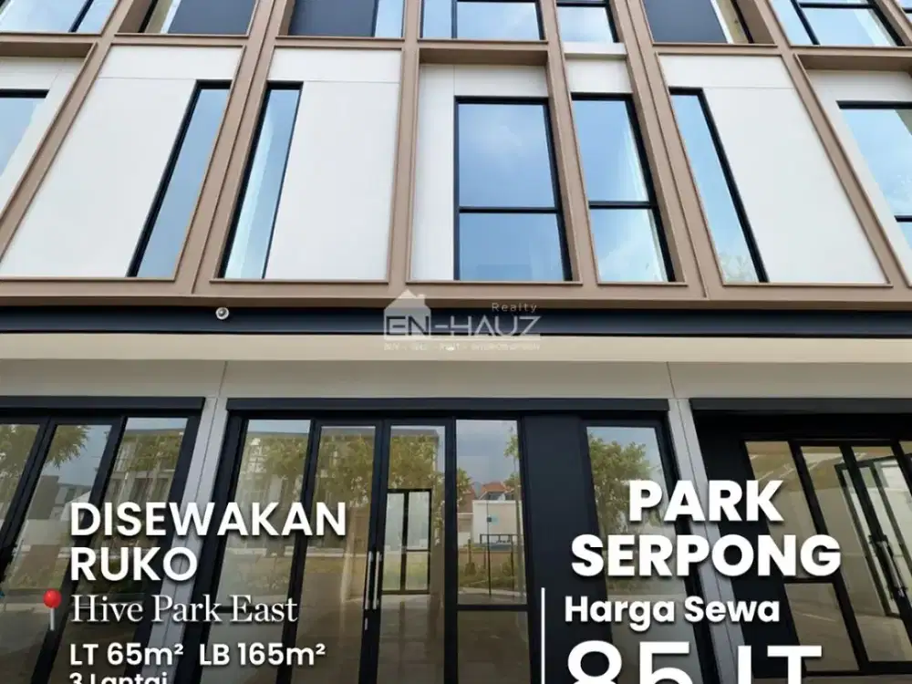 (VD) DI SEWAKAN RUKO HIVE PARK EAST, PARK SERPONG