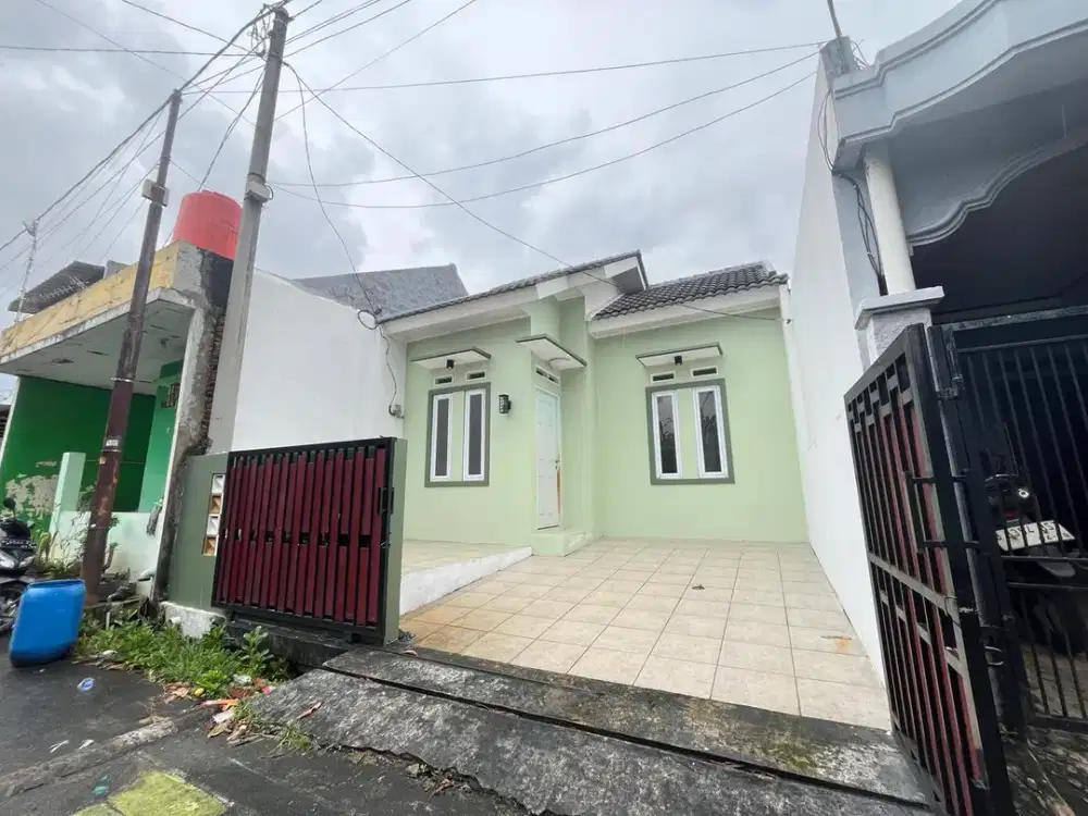 RUMAH MURAH DIJUAL LT 60  BEBAS BANJIR DALAM CLUSTER DI GRAND RESIDENCE CITY, SETU