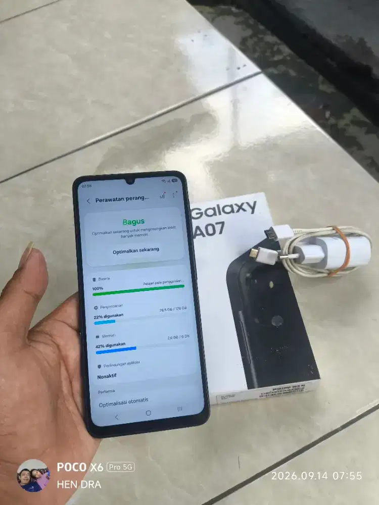 Samsung A07 ram 6/128