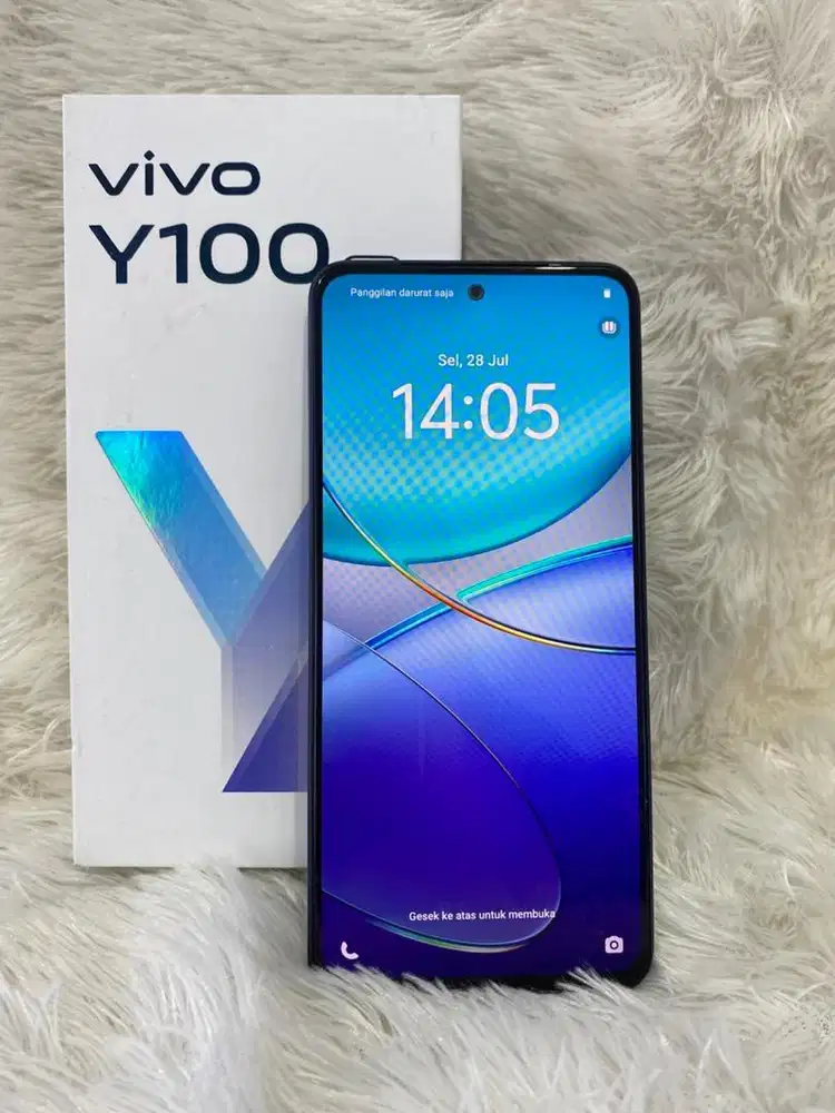 Vivo Y100 5G ram 8/256 Gb Black onyx fullset original #3Gcom