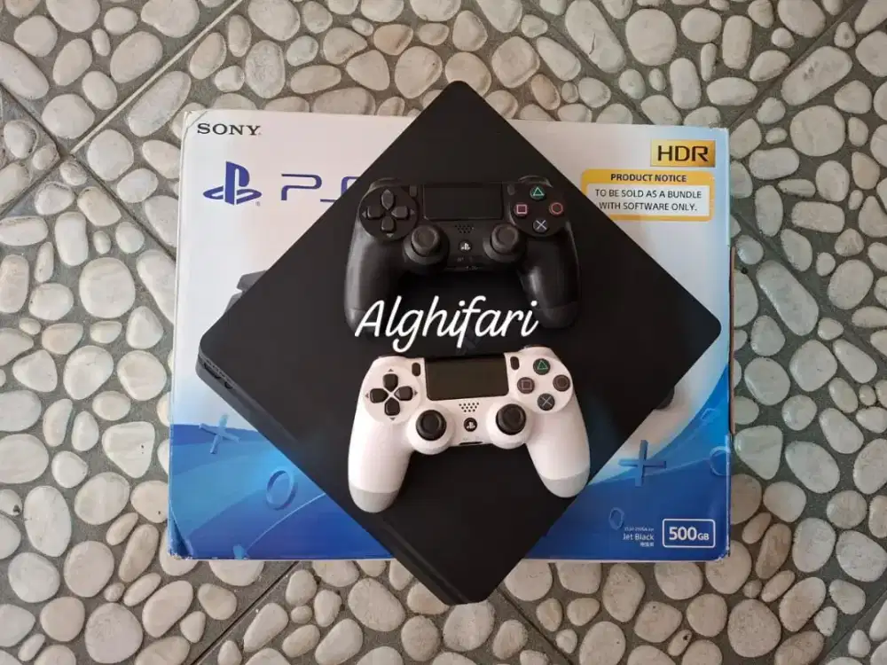 PS4 SLIM ORIGINAL HDD 500GB FULLGAME!!