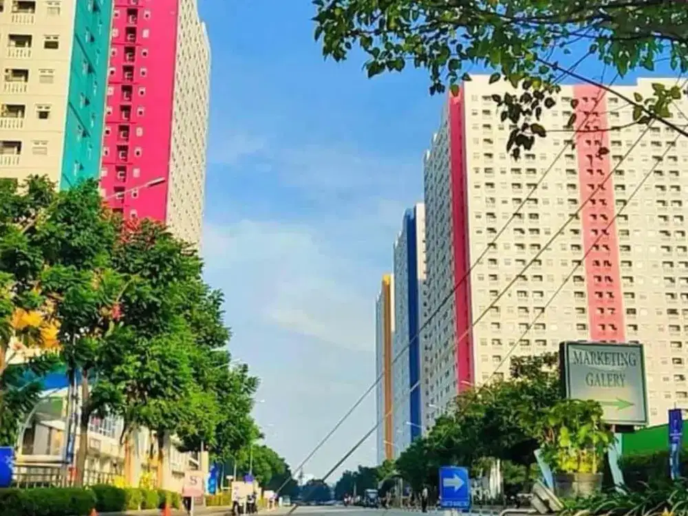 SEWA UNFURNISH 2BR Apartemen Green Pramuka City Jakarta Pusat