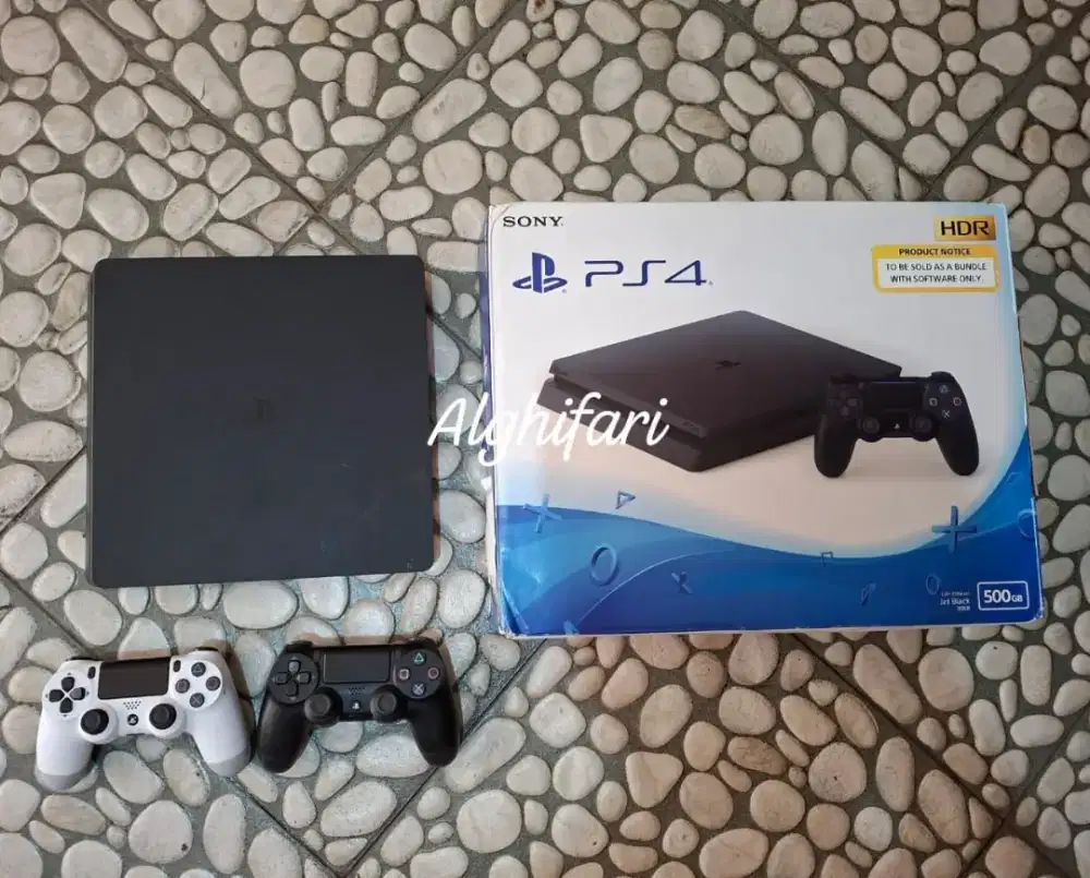PS4 SLIM ORIGINAL HDD 500GB FULLGAME!!
