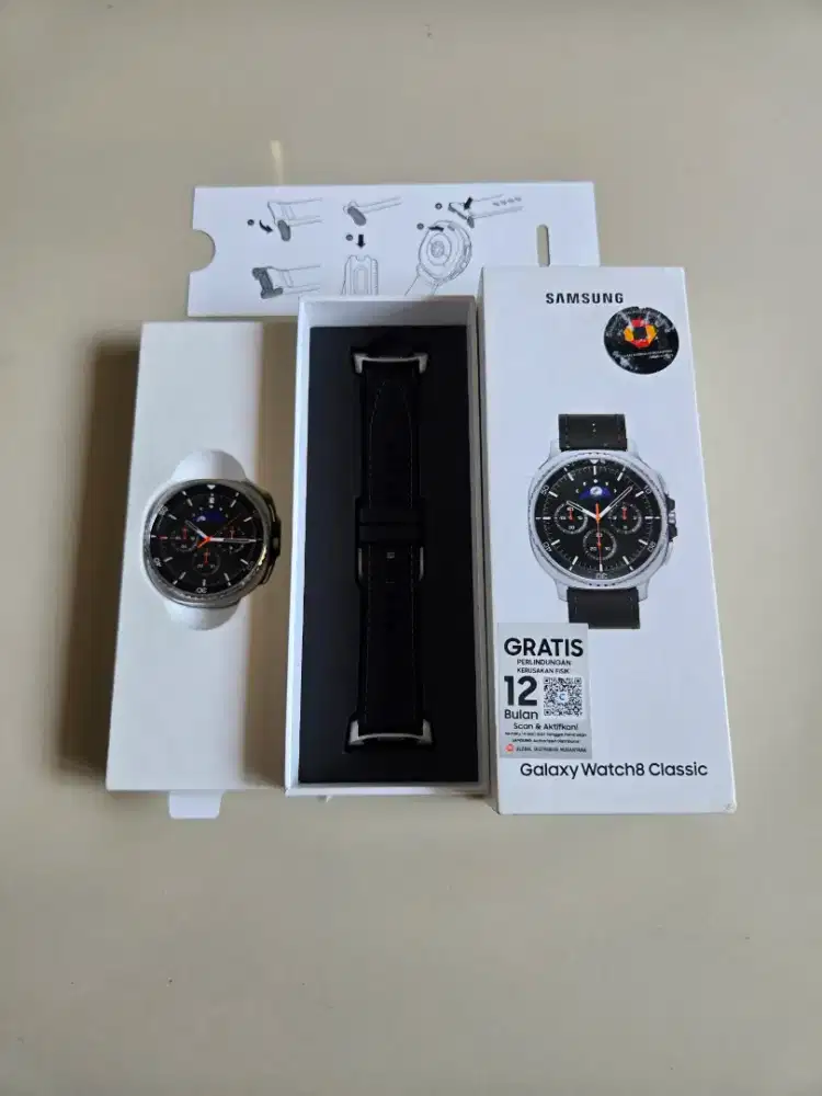 Samsung Watch 8 Classic 46mm Normal Mulus Murah Siap Pakai