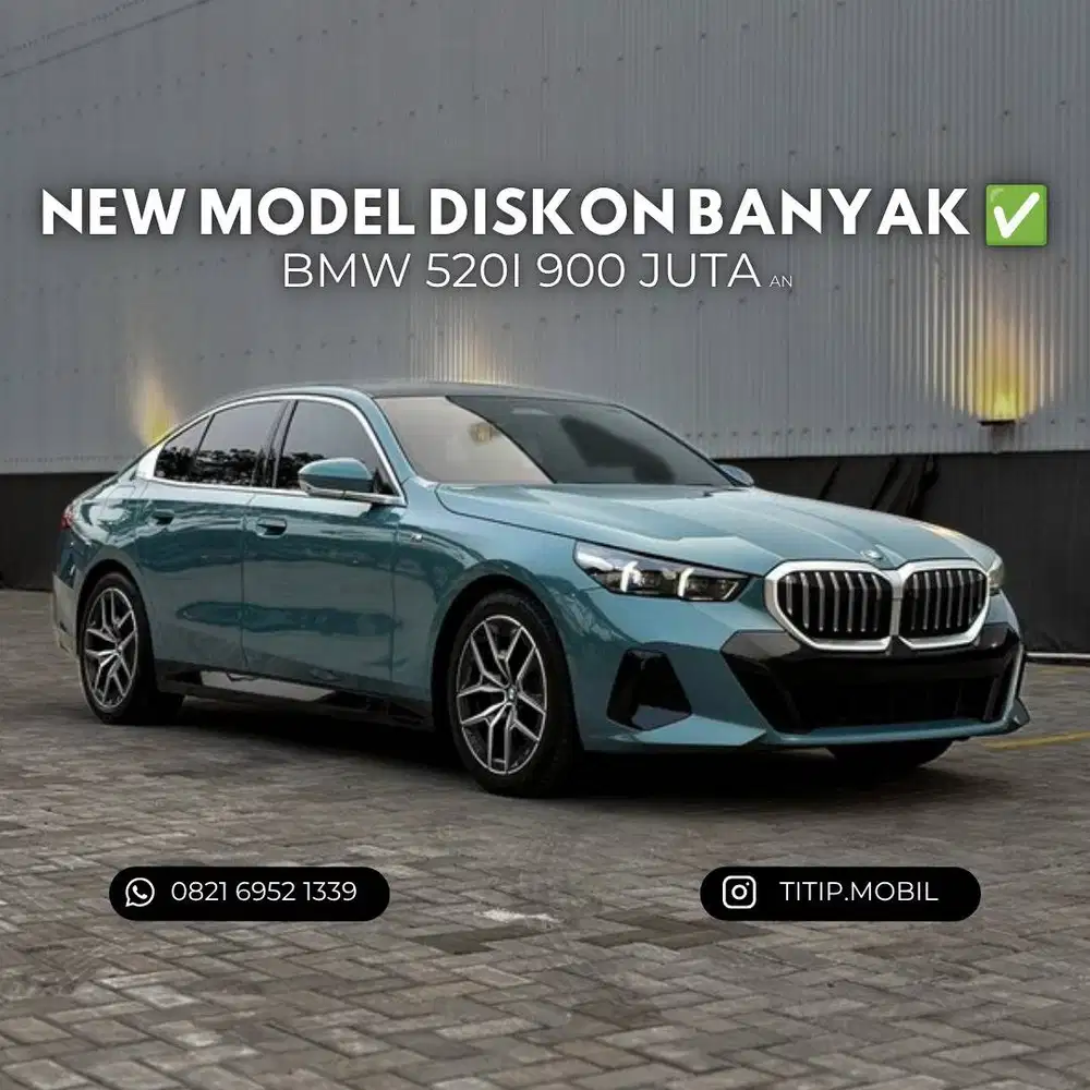 [CASH] BMW 520i M Sport G60 New Model 2024