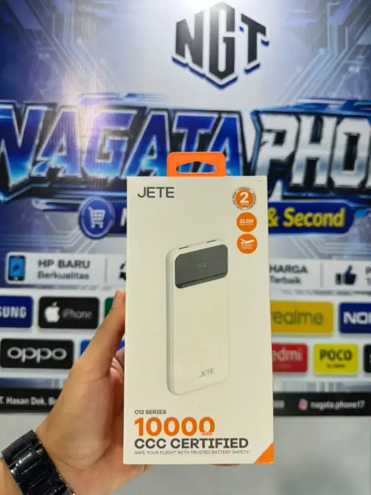 Power bank JETE C12 Series 10.000