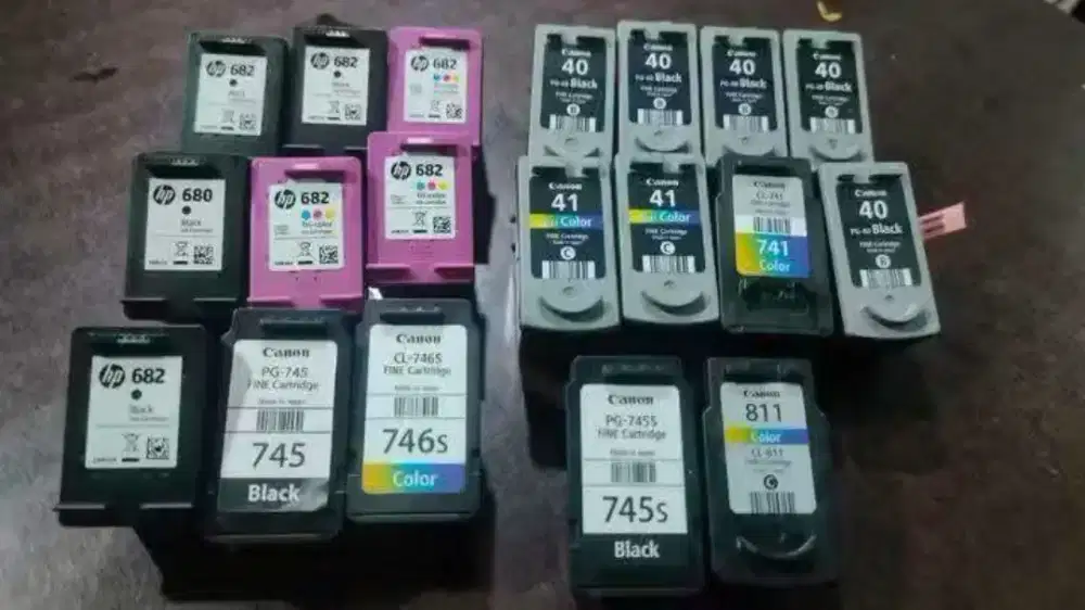 Terima jual beli tinta cartridge toner LaserJet bekas dan Baru