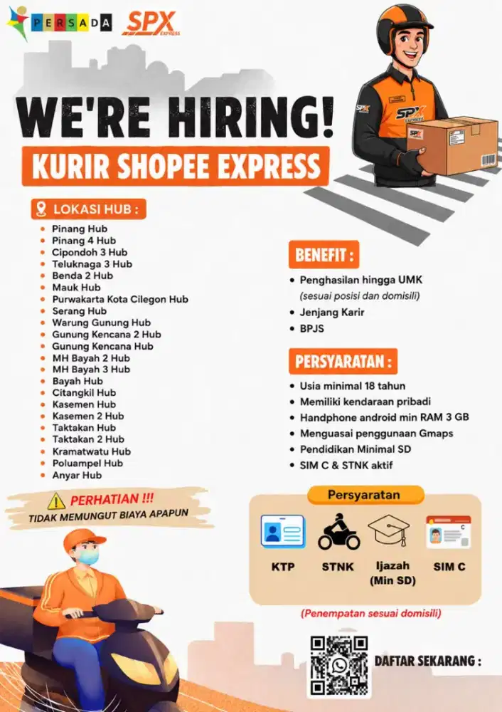 LOWONGAN KERJA KURIR