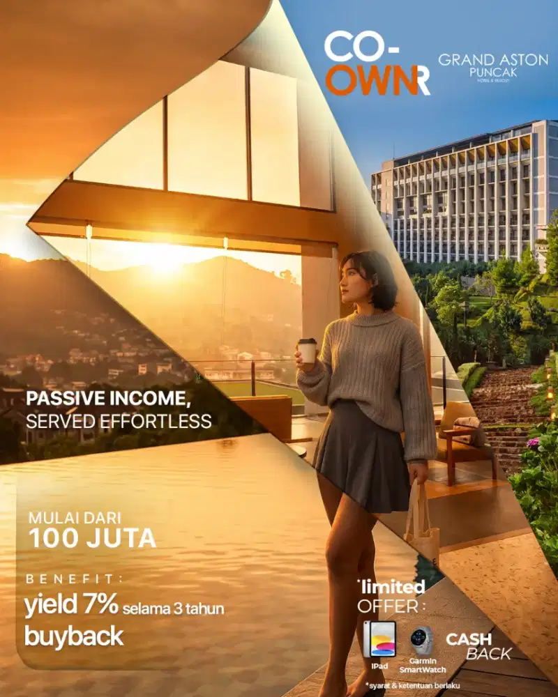 Kondotel Mewah Grand Aston Puncak - Inhouse Developer