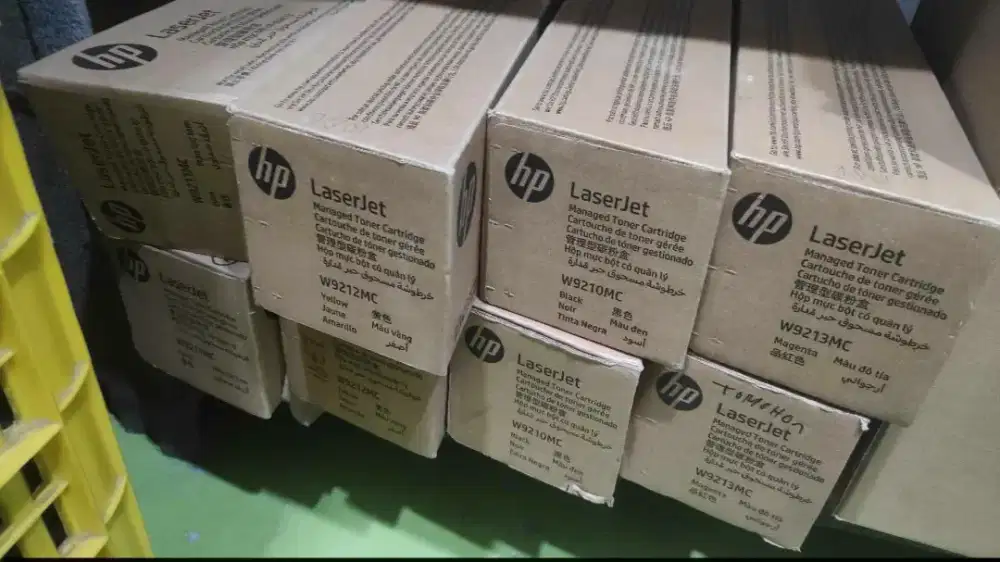 Jual beli tinta cartridge toner LaserJet bekas dan Baru