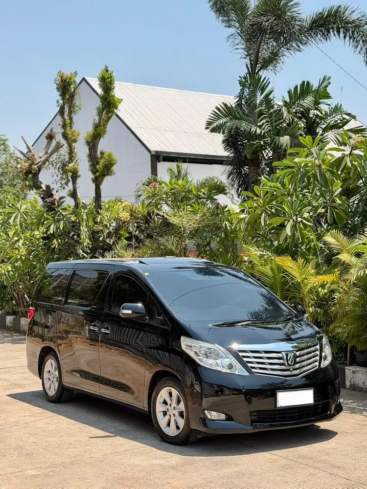 (LOW KM) {Cash} Toyota Alphard V Premium Sound 2.4 A/T CBU 2010
