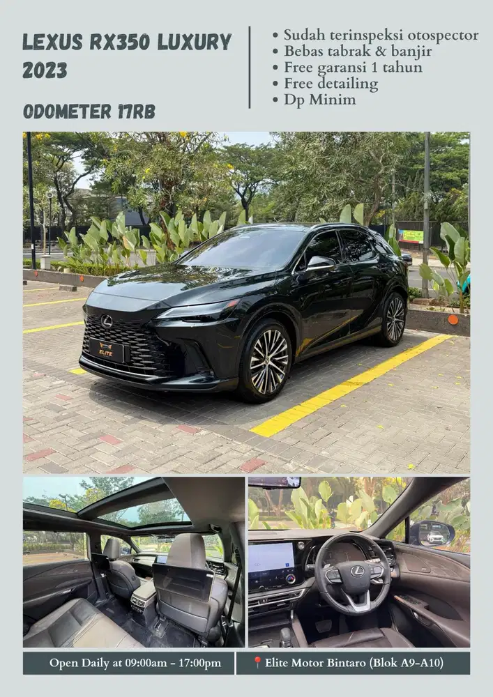 Lexus RX350 Luxury 2023
