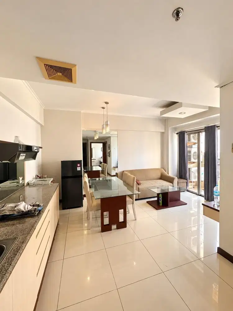 DISEWAKAN APARTEMEN WATERPLACE TOWER F – 2BR FULL FURNISHED Murah!