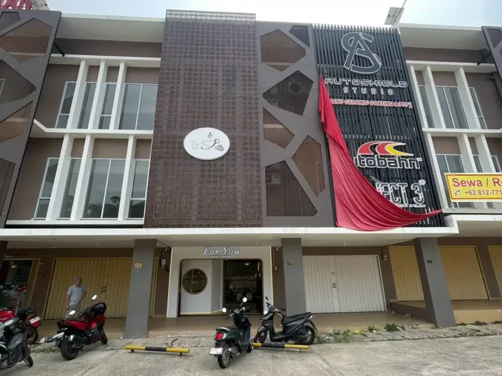 dijual ruko golden sand full renov